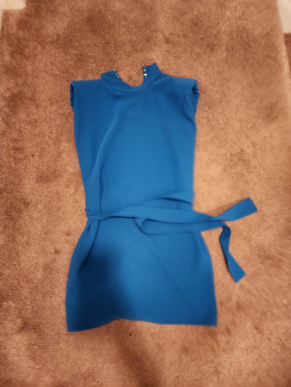 Amanda Uprichard Mini Dress With Removable Belt, Sz S